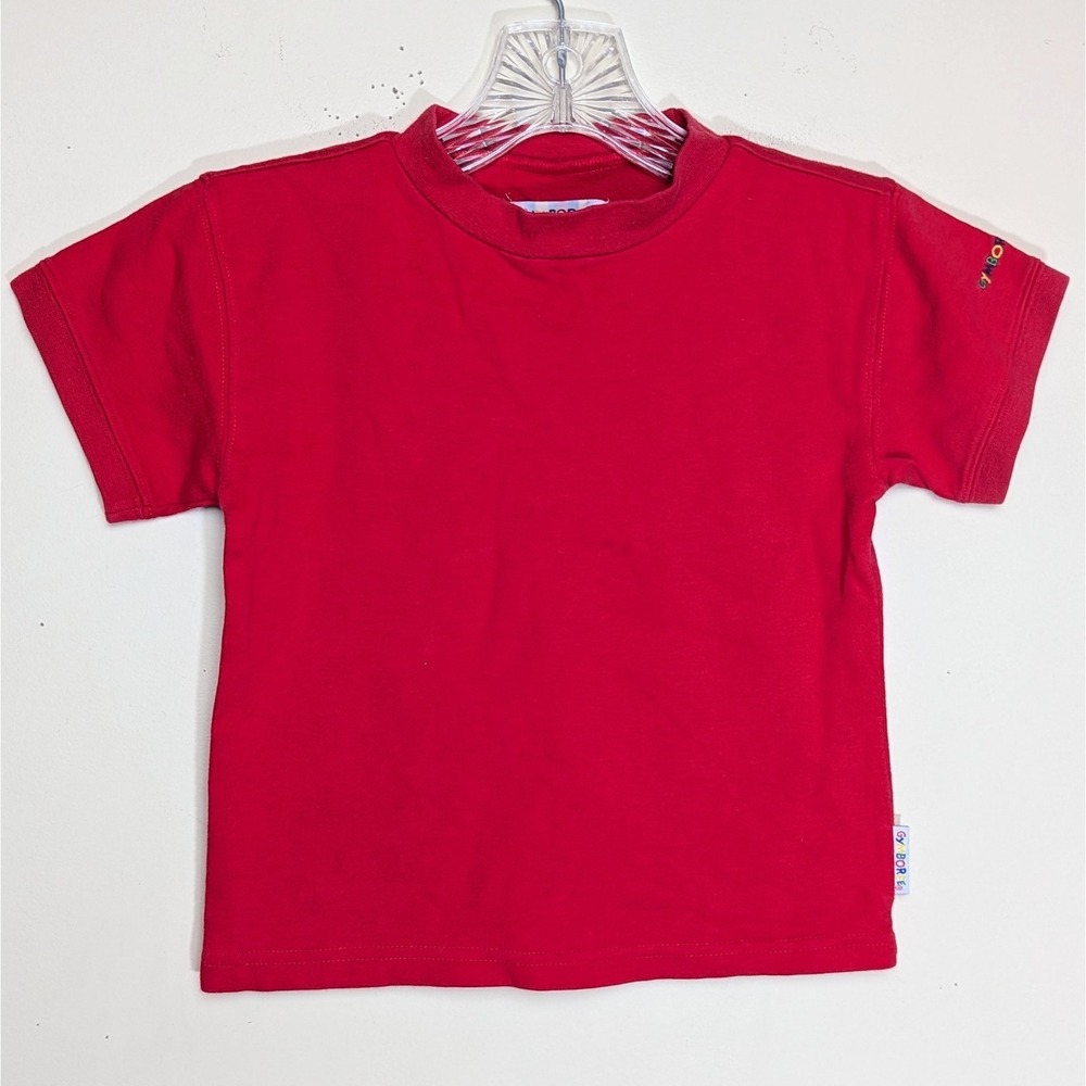 Vintage Gymboree Rainbow Tag Plain 90s Short Sleeve‎ T-Shirt Kids Size 3T